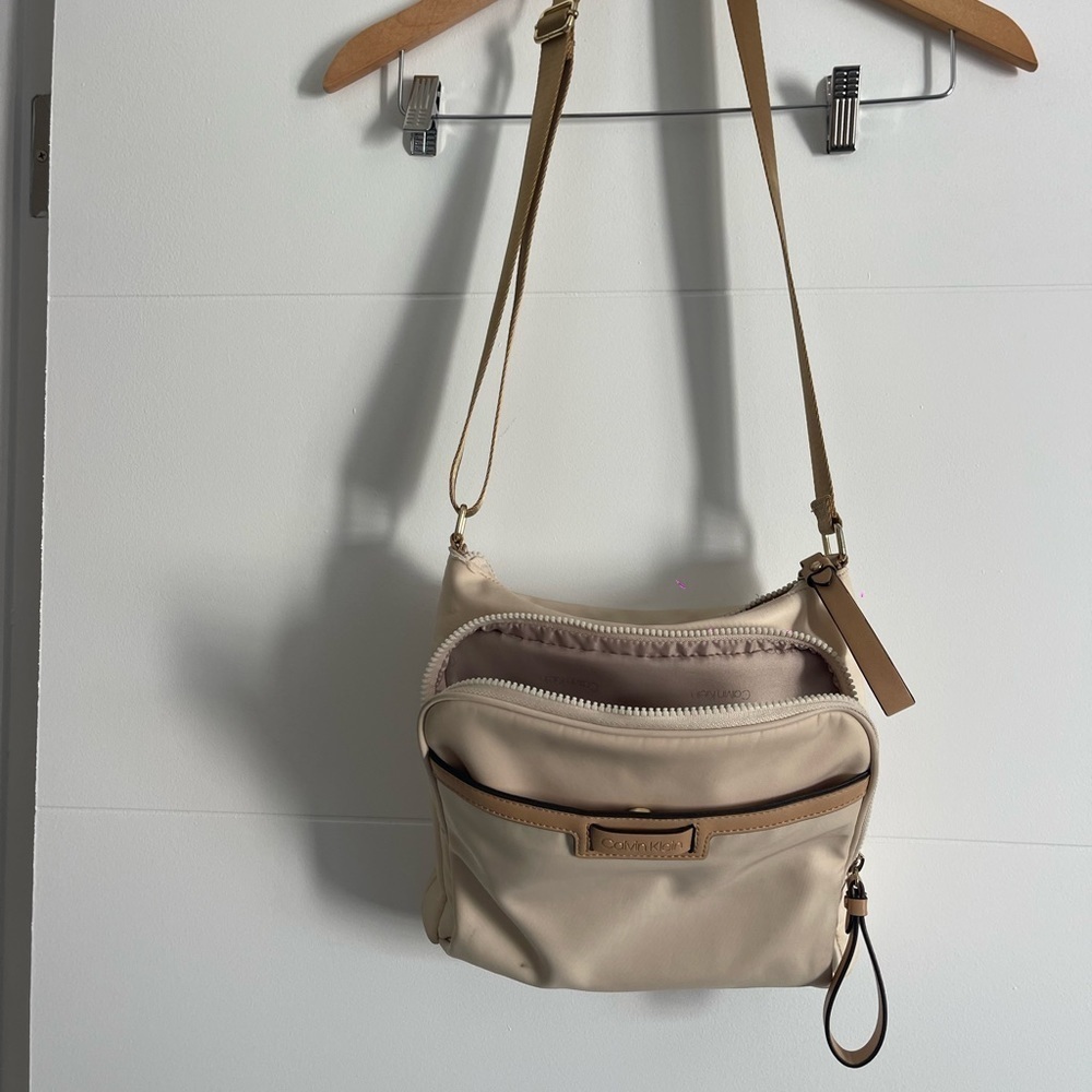 Calvin Klein Nylon Purse crossbody if you want used in good condition